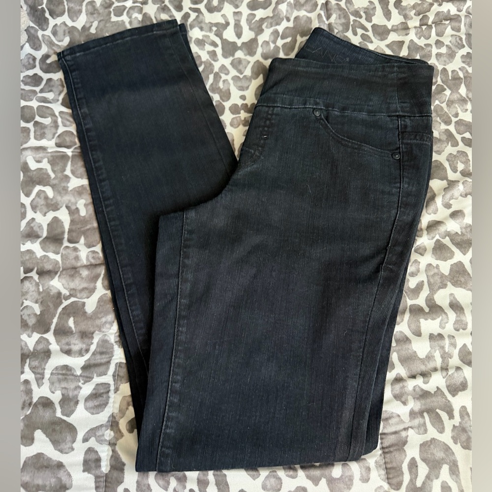 Jag Jean dark wash high rise slim leg jeans sz 6